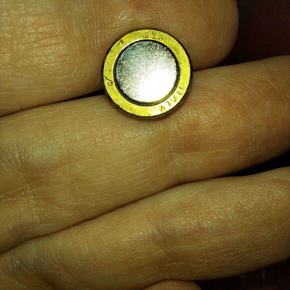 Italy .925 Open Links with Spacers Bracelet - Picture 7 of 9